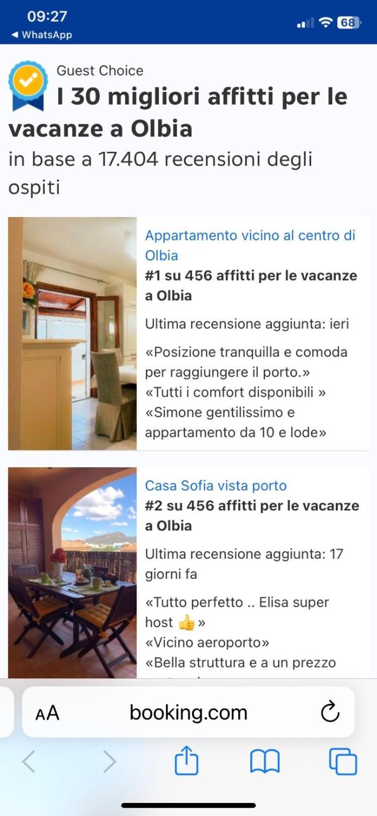 Casa Sofia Vista Porto Apartman Olbia Kültér fotó